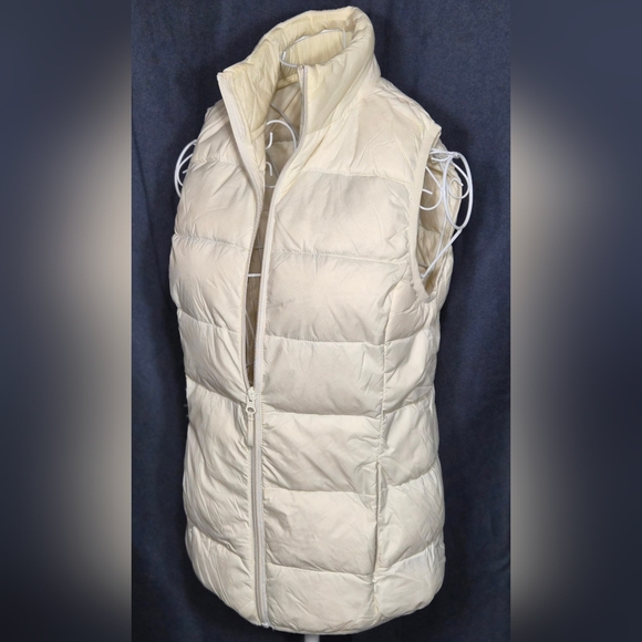 dip Jackets & Blazers - Dip Cream Quilted Vest